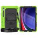 Защитный чехол Deexe Shockproof Case для Samsung Galaxy Tab S9 (X710/716) - Yellowgreen (333020YG). Фото 2 из 8