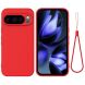 Захисний чохол Deexe Silicone Case для Google Pixel 10 Pro XL - Red (384704R). Фото 1 з 7