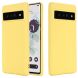 Защитный чехол Deexe Silicone Case для Google Pixel 7 Pro - Yellow (308208Y). Фото 1 из 7