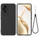 Защитный чехол Deexe Silicone Case для Honor 200 - Black (364137B). Фото 1 из 8