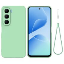 Захисний чохол Deexe Silicone Case для Infinix Hot 60і - Green: фото 1 з 8