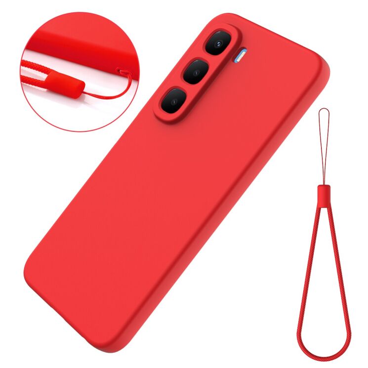Захисний чохол Deexe Silicone Case для Infinix Hot 60і - Black: фото 7 з 8