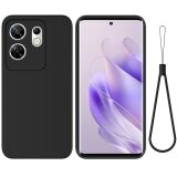 Защитный чехол Deexe Silicone Case для Infinix Zero 30 - Black: фото 1 из 8