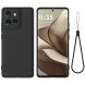 Захисний чохол Deexe Silicone Case для Motorola Edge 50 Neo - Black (367118B). Фото 1 з 8