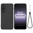 Силіконовий (TPU) чохол Deexe Silicone Case для OnePlus Nord 5 / Ace 5 Ultra - Black (387508B)