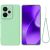Защитный чехол Deexe Silicone Case для Realme 15 - Green: фото 1 из 9