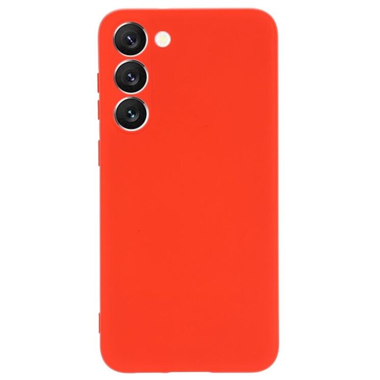 Защитный чехол Deexe Silicone Case для Samsung Galaxy S23 Plus - Red: фото 3 из 7