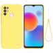 Защитный чехол Deexe Silicone Case для ZTE Blade A52 - Yellow (305216Y). Фото 2 из 7