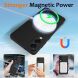 Защитный чехол Deexe Silicone Case with MagSafe для Samsung Galaxy S25 Edge (S937) - Black (377563B). Фото 4 из 9