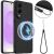 Защитный чехол Deexe Silicone Case with MagSafe для Samsung Galaxy S25 Edge (S937) - Black: фото 1 из 9