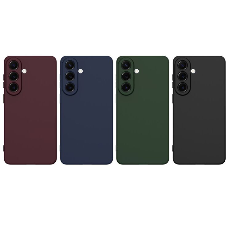 Защитный чехол Deexe Silicone Case with MagSafe для Samsung Galaxy S26 Plus - Black: фото 2 из 9