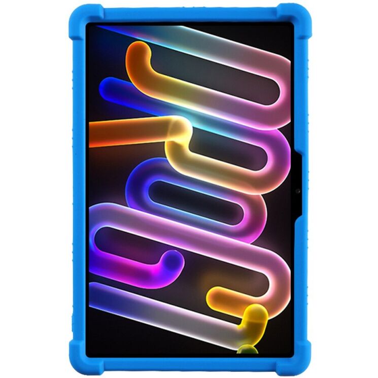 Захисний чохол Deexe Silicone Kickstand для Lenovo Yoga Tab 11.1 - Dark Blue: фото 5 з 21