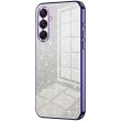 Захисний чохол Deexe Sparkles Cover для Samsung Galaxy A26 (A266) - Purple (371631V)