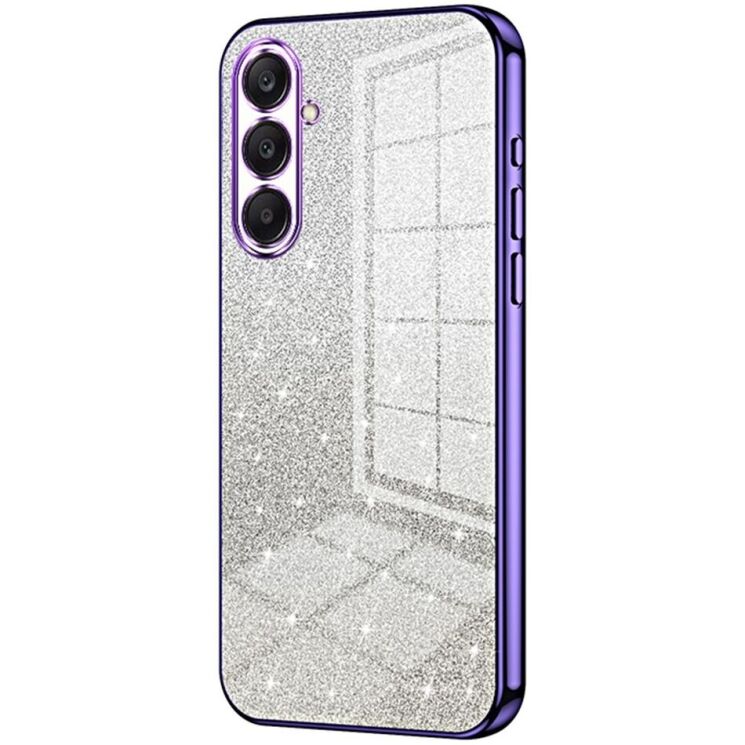 Защитный чехол Deexe Sparkles Cover для Samsung Galaxy A26 (A266) - Purple: фото 1 из 7