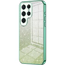 Защитный чехол Deexe Sparkles Cover для Samsung Galaxy S26 Ultra - Green: фото 1 из 6