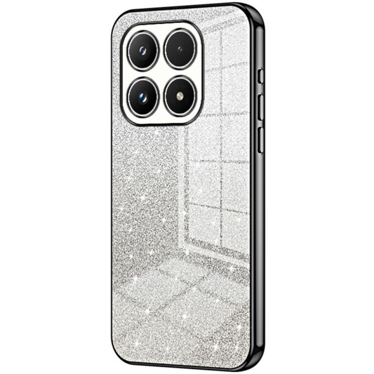 Захисний чохол Deexe Sparkles Cover для Xiaomi 17 - Black: фото 1 з 7