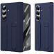 Защитный чехол Deexe Standing Grip для Samsung Galaxy Fold 7 - Blue (383804L). Фото 1 из 7