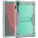 Защитный чехол Deexe Storm Stand для Samsung Galaxy Tab S10 FE Plus - Green / Grey (378520HG). Фото 1 из 8
