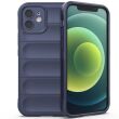 Защитный чехол Deexe Terra Case для Apple iPhone 12 - Dark Blue (253976DB)