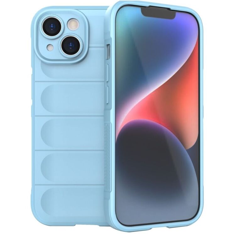 Защитный чехол Deexe Terra Case для Apple iPhone 15 - Baby Blue: фото 1 из 7