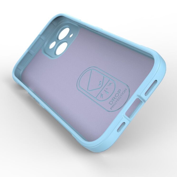 Защитный чехол Deexe Terra Case для Apple iPhone 15 - Baby Blue: фото 2 из 7