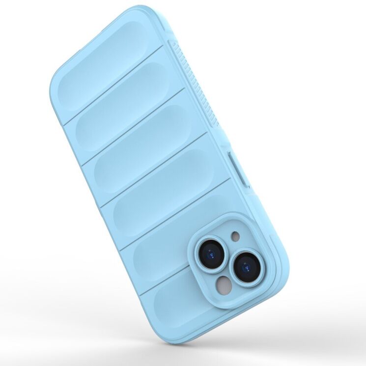 Защитный чехол Deexe Terra Case для Apple iPhone 15 - Baby Blue: фото 3 из 7