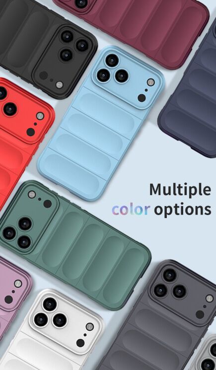 Захисний чохол Deexe Terra Case для Apple iPhone 17 Pro Max - Wine Red: фото 4 з 9