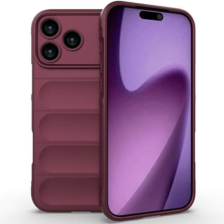 Захисний чохол Deexe Terra Case для Apple iPhone 17 Pro Max - Wine Red: фото 1 з 9