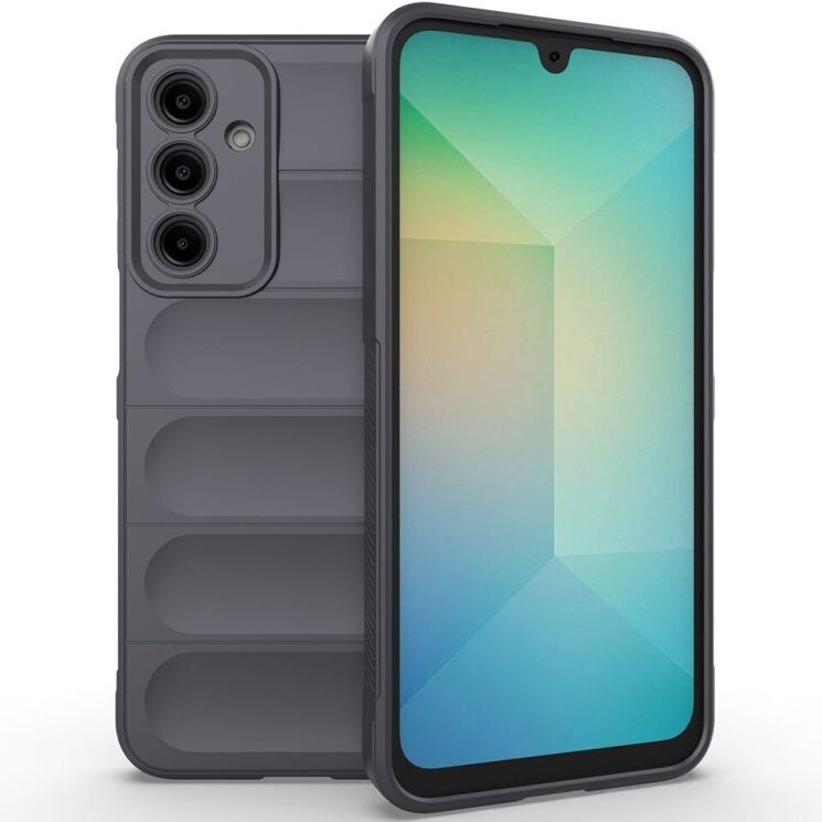 Защитный чехол Deexe Terra Case для Samsung Galaxy A56 (A566) - Dark Grey: фото 1 из 4
