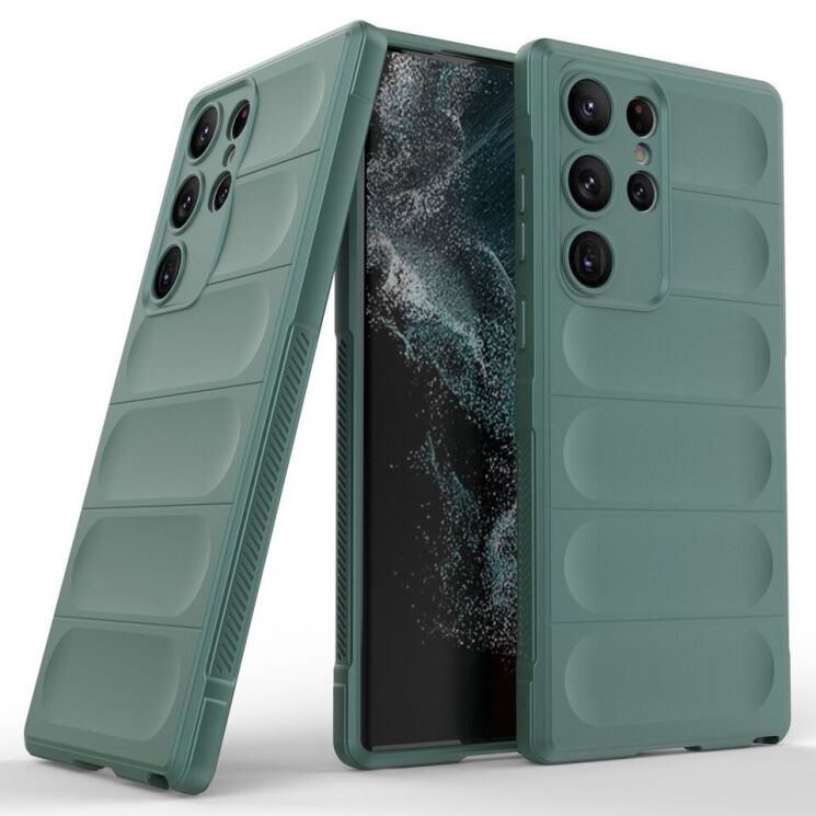 Захисний чохол Deexe Terra Case для Samsung Galaxy S23 Ultra - Green: фото 2 з 8