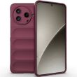 Защитный чехол Deexe Terra Case для Xiaomi Poco F7 Pro - Wine Red (378632WR)