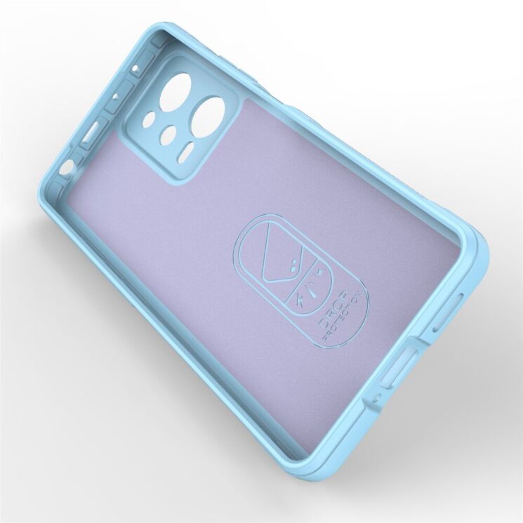 Защитный чехол Deexe Terra Case для Xiaomi Redmi Note 12 Pro 5G - Baby Blue: фото 3 из 8