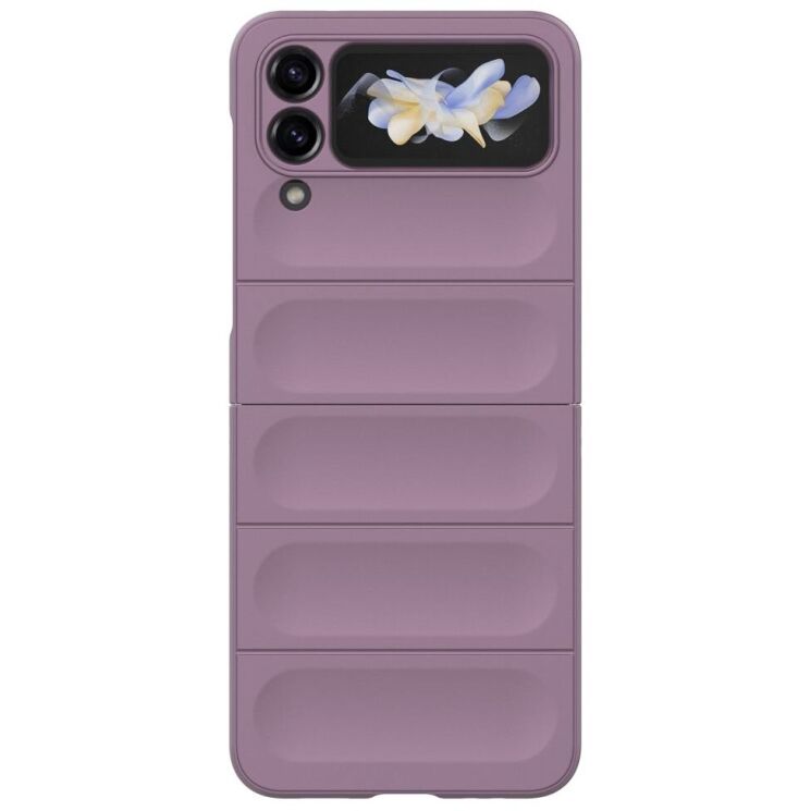 Защитный чехол Deexe Terra Case (FF) для Samsung Galaxy Flip 4 - Light Purple: фото 2 из 11