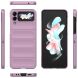 Защитный чехол Deexe Terra Case (FF) для Samsung Galaxy Flip 4 - Light Purple (302267LV). Фото 5 из 11