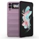 Защитный чехол Deexe Terra Case (FF) для Samsung Galaxy Flip 4 - Light Purple (302267LV). Фото 4 из 11