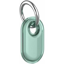 Защитный чехол Deexe Waterproof Crystal для Samsung Galaxy SmartTag 2 - Transparent Green: фото 1 из 6