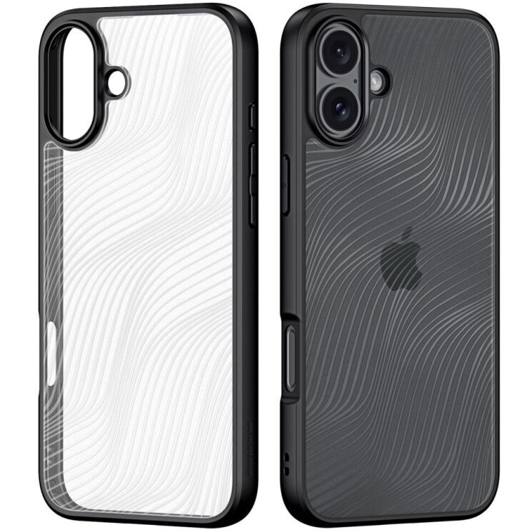 Защитный чехол DUX DUCIS Aimo Series для Apple iPhone 16 - Black: фото 2 из 13