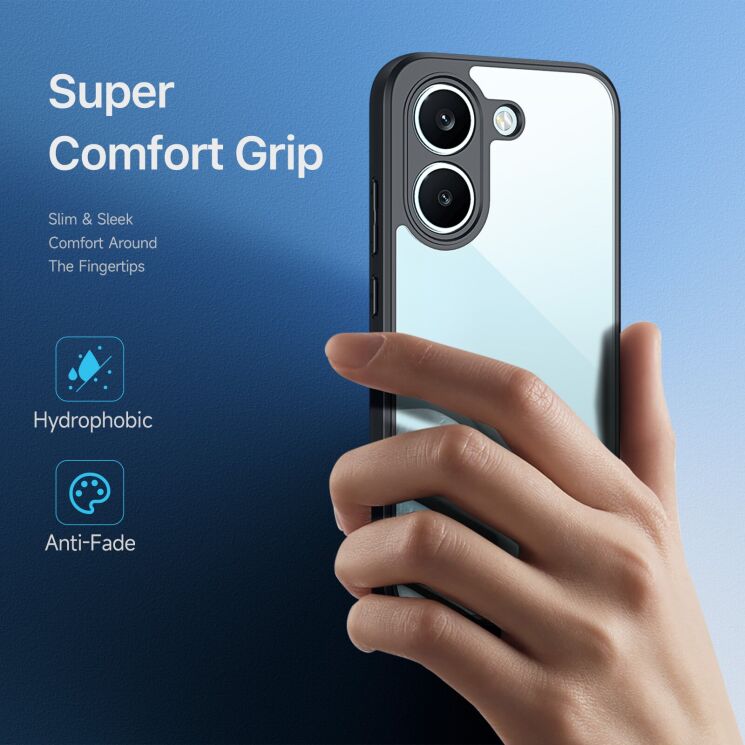 Захисний чохол DUX DUCIS Aimo Series для Xiaomi Poco X8 Pro - Black: фото 4 з 10