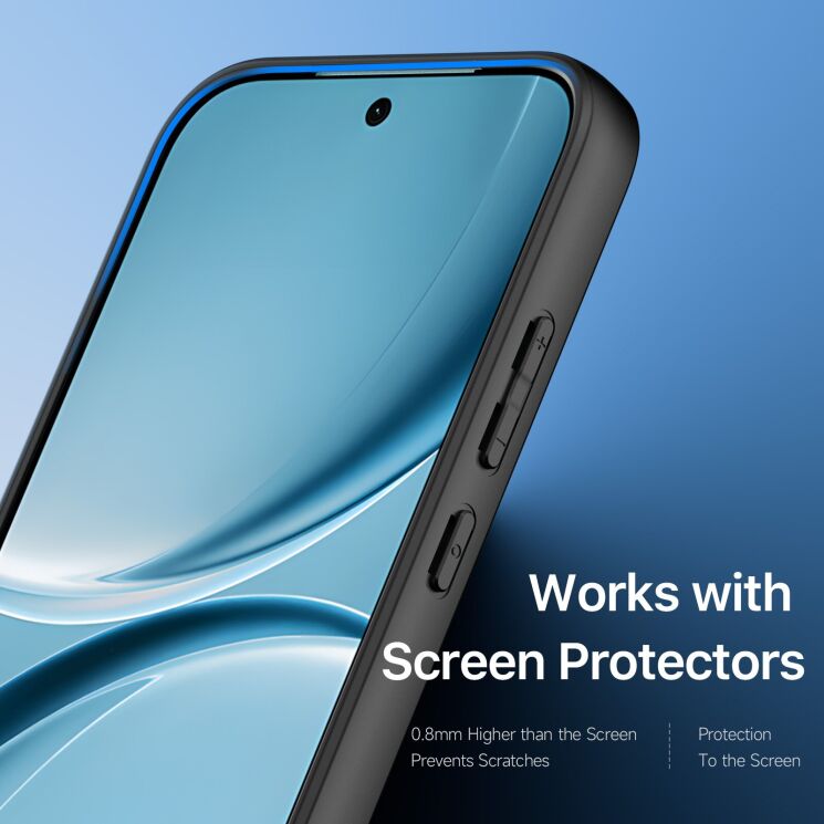Захисний чохол DUX DUCIS Aimo Series для Xiaomi Poco X8 Pro - Black: фото 7 з 10
