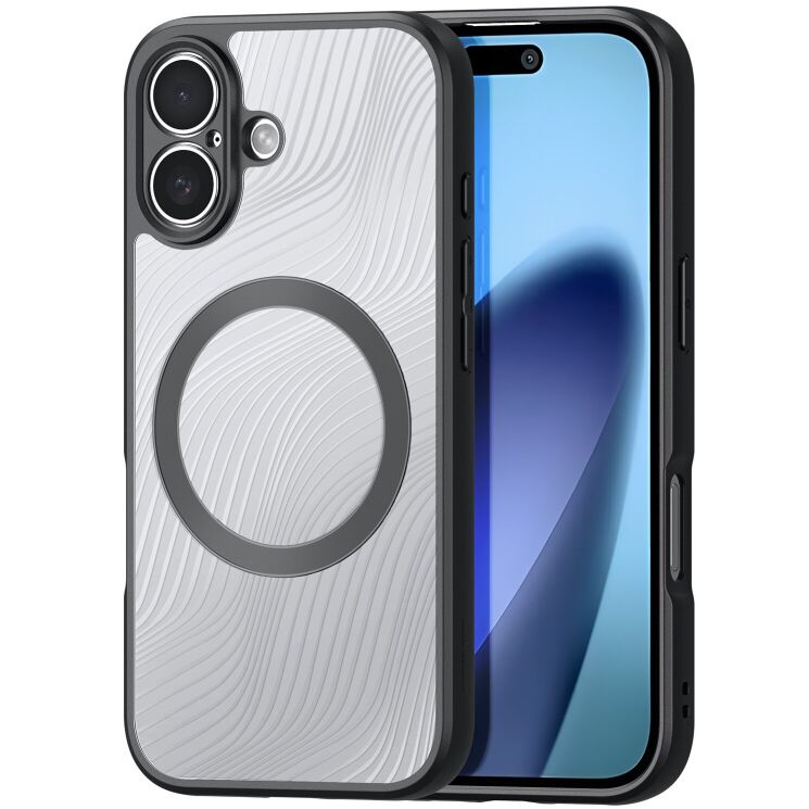 Защитный чехол DUX DUCIS Aimo Series Magnetic (FP) для Apple iPhone 17 - Black: фото 1 из 9