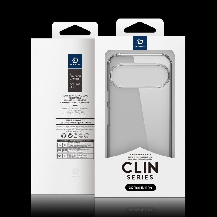 Защитный чехол DUX DUCIS Clin Series для Google Pixel 11 / 11 Pro - Clear: фото 11 из 11