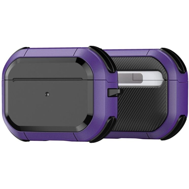 Защитный чехол DUX DUCIS PECA Series для Apple AirPods Pro 2 - Purple: фото 2 из 18