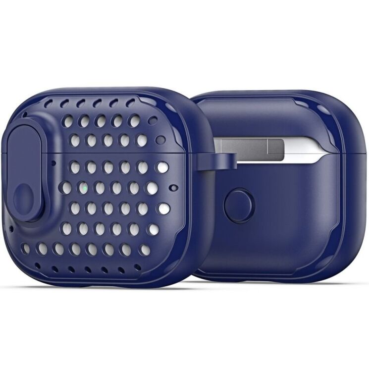 Захисний чохол DUX DUCIS PECM Series для Apple AirPods 3 - Blue: фото 2 з 19