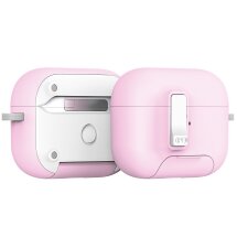Защитный чехол DUX DUCIS PECQ Series для Apple AirPods Pro 2 - Pink / White: фото 1 из 16
