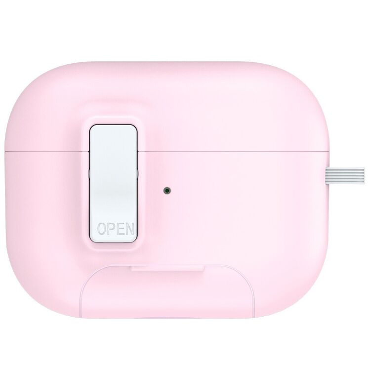 Защитный чехол DUX DUCIS PECQ Series для Apple AirPods Pro 2 - Pink / White: фото 3 из 16