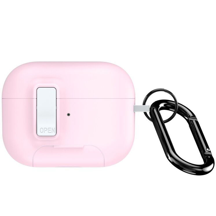 Защитный чехол DUX DUCIS PECQ Series для Apple AirPods Pro 2 - Pink / White: фото 2 из 16