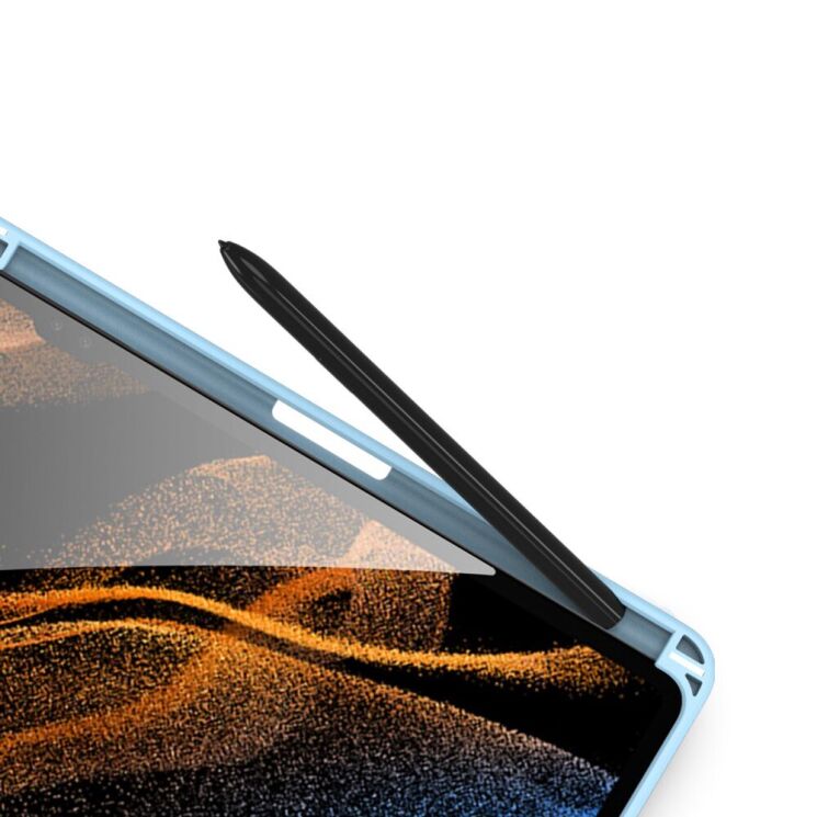 Защитный чехол DUX DUCIS TOBY Series для Samsung Galaxy Tab S8 Ultra (T900/T906) - Blue: фото 6 из 9