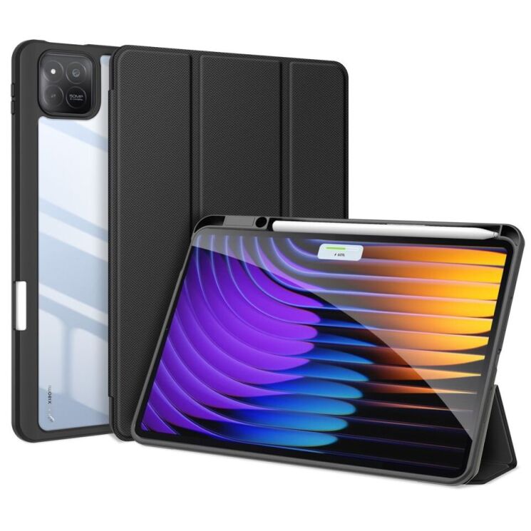 Защитный чехол DUX DUCIS TOBY Series для Xiaomi Pad 7 / 7 Pro - Black: фото 1 из 9