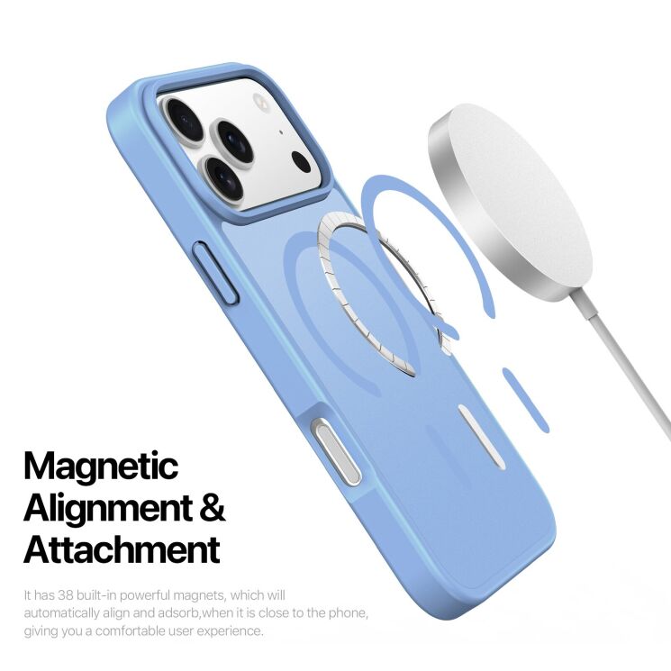 Захисний чохол DUX DUCIS Yind Series MagSafe для iPhone 18 Pro Max - Dark Cherry: фото 6 з 9