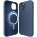 Защитный чехол Elago Silicone Case with MagSafe для Apple iPhone 14 Plus - Jean Indigo (306729L). Фото 1 из 7